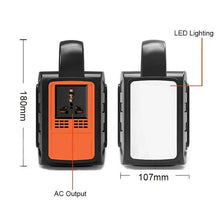 Load image into Gallery viewer, 150W 42000mAh Generator Battery Charger Portable Emergency Pwer Station Outdoor Camping Power Bank Power Supply Inverter