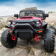 Load image into Gallery viewer, Children Ride- on Car JEEP Double Drive with 200W*2,Parent Remote Control,Foot Pedal,Led Lights,USB/bluetooth/MP3 / Toy Car