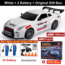 Load image into Gallery viewer, 4WD RC Drift Car With LED Light 2.4G Radio 20KM/h High Speed Remote Control Racing Cars Vehicle Model Toy Gift for Boy Girl Kid