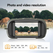 Load image into Gallery viewer, SVBONY SX31 Zoom Digital Infrared Night Vision Binocular Telescope,for Hunting Camping Professional 4K Night Vision Device