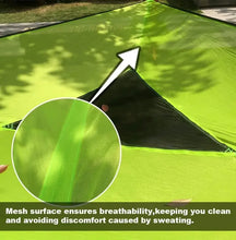 Load image into Gallery viewer, 3 4 5 Person Triangle Hammock Portable Mesh Hanging Tree Tent Outdoor Camping Cycling Sleeping Bed Car Self Driving Beach Mat