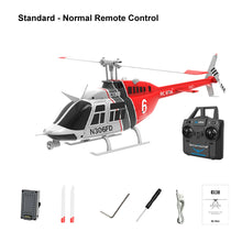 Load image into Gallery viewer, RC ERA C138 RC Helicopter 206 Jet Ranger 6-axis Gyro Hold 4ch RC Helicopter Aircraft Hobby for Adults 1/33 RTF RC Helicopter