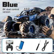 Load image into Gallery viewer, 4DRC New Y10 Remote Control Car 2.4G Rc Boat Waterproof Amphibious Stunt Car 4WD All Terrain Truck Toys for Kids Birthday Gifts