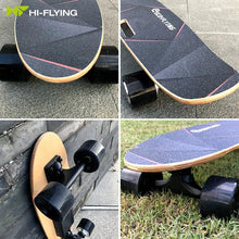 Load image into Gallery viewer, Eco-flying PU tire fast adult electric skateboard conversion kit 25.2v battery electric skateboard