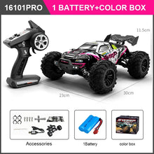 Load image into Gallery viewer, High Speed RC Car 4WD Off Road Vehicle 70KM/H Brushless Motor Professional Drift Truck for Kids Remote Control Car Toys