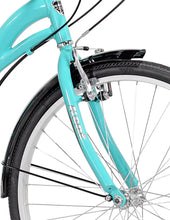 Load image into Gallery viewer, 26" Monterey 7-Speed Folding Adult Tricycle Aqua Comfy Springer Style Suspension Saddle Powerful Front and Rear Handbrakes