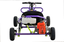 Load image into Gallery viewer, Hand pull start 2-stroke mini off-road go kart seamless steel pipe for the entire vehicle