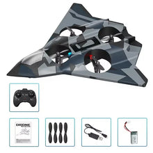 Load image into Gallery viewer, With Lights Glider Flying Helicopter RC Hobby Jet Plane 2.4G Stunt Remote Control Foam Fighter Airplane Toy Drone with Light