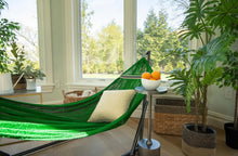 Load image into Gallery viewer, Hammock,Collapsible Steel Stand 450 lbs Capacity & Carrying Case,Portable Adjustable,Perfect for Camping Beach Summer Patio