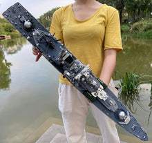 Load image into Gallery viewer, Remote Controlled Warship Battleship Lakes Pools Rivers Exhibits