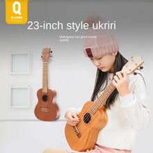 Load image into Gallery viewer, Yy Children's Wooden Small Guitar Musical Instrument Toy Boys and Girls Adult