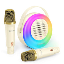 Load image into Gallery viewer, BliztWolf BlitzMax BM-K10 Karaoke Machine Mini Portable Bluetooth Karaoke Singing Speaker with 2 Wireless Mic for Adults Kids