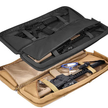 Load image into Gallery viewer, WINCENT Tactical Double Long Rifle Gun Case Bag Rifle Backpack Soft Firearm Transportation Carbine Case Lockable 35"42"46"inch