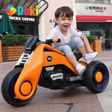 Load image into Gallery viewer, Doki Children's Electric Motorcycles For Boys And Girls Can Sit On Children's Toy Cars Tricycle Hurricane New 2023 Drop Shopping