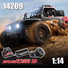 Load image into Gallery viewer, Hyper Go MJX 14209 75km/h Brushless 1/14 RC Car 2.4G Remote Control 4WD Off-road Racing RC Truck Electric Hobby Toy