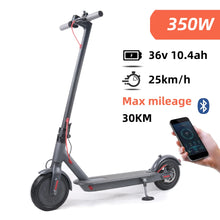 Load image into Gallery viewer, Electric Scooter 25KM/H Adult 8.5 Inches 350W 10.4Ah Foldable