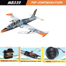 Load image into Gallery viewer, In Stock Remote-controlled Aircraft Model Mb339 Ducted Fighter 50mm Ducted Electric Fixed Wing Aircraft Model Rc Plane Toy Gift