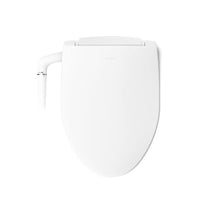 Load image into Gallery viewer, Kohler PureWash M250 Manual Elongated Bidet Toilet Seat, White, Quiet-Close Lid Prevents Slamming, Cool Water, Easy Installation with Quick-Release Hinges, Adjustable Spray Position &amp; Pressure
