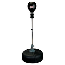 Load image into Gallery viewer, Ringside Fitness Reflex Bag, Dipped Foam Top, Ideal for Boxing, MMA, Muay Thai, and More, Punching Bag Stand with Plastic Base and Chrome Spring, Adjustable Height, 49"–69"
