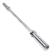 Load image into Gallery viewer, Amazon Basics 7ft Olympic Barbell Bar, 2" Diameter, Chrome Finish, 500-Pound Capacity
