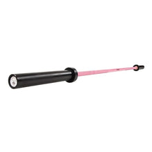 Load image into Gallery viewer, Fitvids 7ft Olympic Barbell 45LBS for Weightlifting and Powerlifting, 2 Inch Strength Training Bar - Pink
