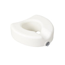 Load image into Gallery viewer, Drive Medical 12014 Premium Raised Toilet Seat with Lock, Elongated Seat, White
