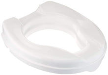 Load image into Gallery viewer, Homecraft Savanah Raised Toilet Seat, 2" High Elevated Toilet Seat Locks Onto Standard Toilets, Portable Assistance Commode Seat with Sturdy Brackets, Medical Aid for Elderly, Disabled, Limited Mobility
