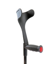 Load image into Gallery viewer, KMINA Foldable Forearm Crutch of Carbon Fiber (x1 Unit), Open Cuff, Lightweight, Folding Crutches
