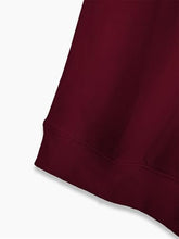 Load image into Gallery viewer, Sorry I'm Late I Saw A Dog Sweatshirt Women Funny Dog Lover Shirt Casual Crew Neck Long Sleeve Pullovers Lightweight Wine Red
