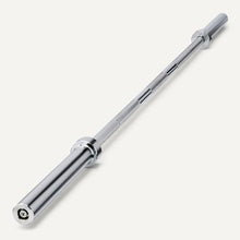 Load image into Gallery viewer, Amazon Basics 7ft Olympic Barbell Bar, 2" Diameter, Chrome Finish, 500-Pound Capacity

