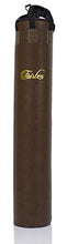 Load image into Gallery viewer, Fairtex HB6 6 Ft. Banana Bag Punching Bag for Muay Thai, Boxing, Kickboxing, MMA (HB6TB Brown Unfilled) - 14.17" W x 70.87" H
