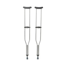 Load image into Gallery viewer, McKesson Aluminum Adjustable Underarm Crutches for Tall Adults, Max 350 lbs, 1 Pair
