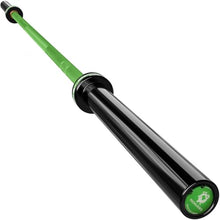 Load image into Gallery viewer, RICHUANG 7ft Olympic Barbell Weight Bar for Weightlifting- 500LBS-Green
