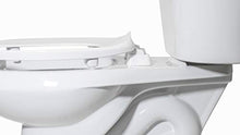 Load image into Gallery viewer, Centoco 2 inch Raised Toilet Seat for Seniors, Elongated, Open Front No Cover, Commercial, Plastic, Made in the USA, HL500STSCC-001, White

