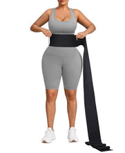 Load image into Gallery viewer, FeelinGirl Waist Trainer for Women Bandage Wrap Trimmer Belt Long Torso Tummy Wraps
