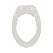 Load image into Gallery viewer, VMS Deluxe Bolt-On Hinged Raised Toilet Seat - Available in Elongated &amp; Standard Styles, 300 lbs Weight Capacity (Elongated)

