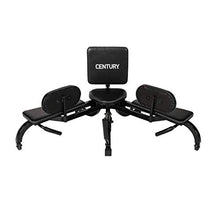 Load image into Gallery viewer, Century Versaflex 2.0 Stretching Machine Black | Heavy-Duty Steel Construction with Supportive Backrest | Adjustable Leg Stretch Trainer for Flexibility, Splits &amp; Range of Motion | Home Gym Equipment
