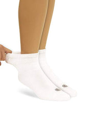 Load image into Gallery viewer, Doctor's Choice Diabetic Socks for Men Super Soft, Non Binding - Loose Wide Top Diabetic Ankle Socks for Men 4 Pairs, Black, X-Large, Sock Size 13-15

