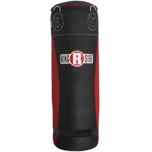 Load image into Gallery viewer, Ringside Large Leather Heavy Bag – Soft Filled Boxing Punching Bag for Training &amp; Fitness – Durable Leather Construction – 16" x 48" – 130lb
