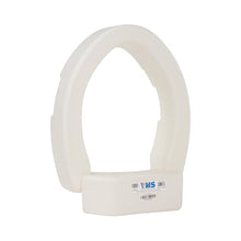 Load image into Gallery viewer, VMS Deluxe Bolt-On Hinged Raised Toilet Seat - Available in Elongated &amp; Standard Styles, 300 lbs Weight Capacity (Elongated)

