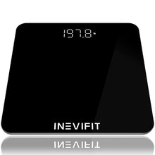 Load image into Gallery viewer, INEVIFIT Bathroom Scale, Highly Accurate Digital Bathroom Body Scale, Measures Weight up to 400 lbs. Includes Batteries

