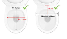 Load image into Gallery viewer, PEPE Mobility Raised Toilet Seat with Lid for Elderly 6" High, Fits Round and Elongated up to 15" Wide, Commode Seat with Sturdy Brackets, Medical Aid

