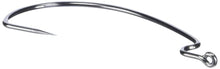 Load image into Gallery viewer, Gamakatsu 25 Pack EWG Offset Worm Hook (Black, 4/0), Model Number: 58414-25
