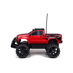R/C 1:16 Scale 2.4 GHz Off Road 2019 Chevrolet Silverado, Red