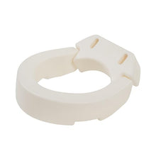 Load image into Gallery viewer, VMS Deluxe Bolt-On Hinged Raised Toilet Seat - Available in Elongated &amp; Standard Styles, 300 lbs Weight Capacity (Standard)
