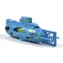 Load image into Gallery viewer, Mini RC Boat Toy Remote Control Tourist Submarine -Blue

