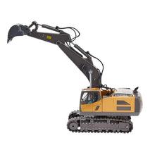 Load image into Gallery viewer, Remote Control Excavator Toy, 1:14 Scale Remote Control Digger with Metal Shovel, 22 Channel RC Excavator with Lights &amp; Sounds
