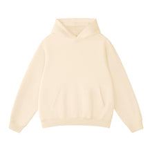 Load image into Gallery viewer, Dnzzs Womens Oversized Hoodie Acid Wash Hoodie Vintage Sweatshirt Heavyweight Fleece Cotton Streetwear Trendy Sweatshirts Cream
