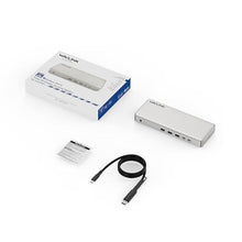 Load image into Gallery viewer, Docking Station 3 Monitors,WAVLINK SM770 Docking Station with Triple HDMI, Dual DP, 100W PD in,10Gb USB A&amp;C,2.5G Ethernet,Compatible with MacBook Neo/Mac OS, SMI Driver &amp; Host USB3.2 Gen 2 Required
