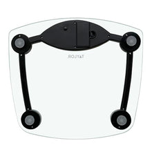 Load image into Gallery viewer, Taylor Digital Bathroom Scale, Body Weight Scale, Instant On and Off, 400 lb Capacity, Sturdy Clear Glass with Chrome-Finish Base
